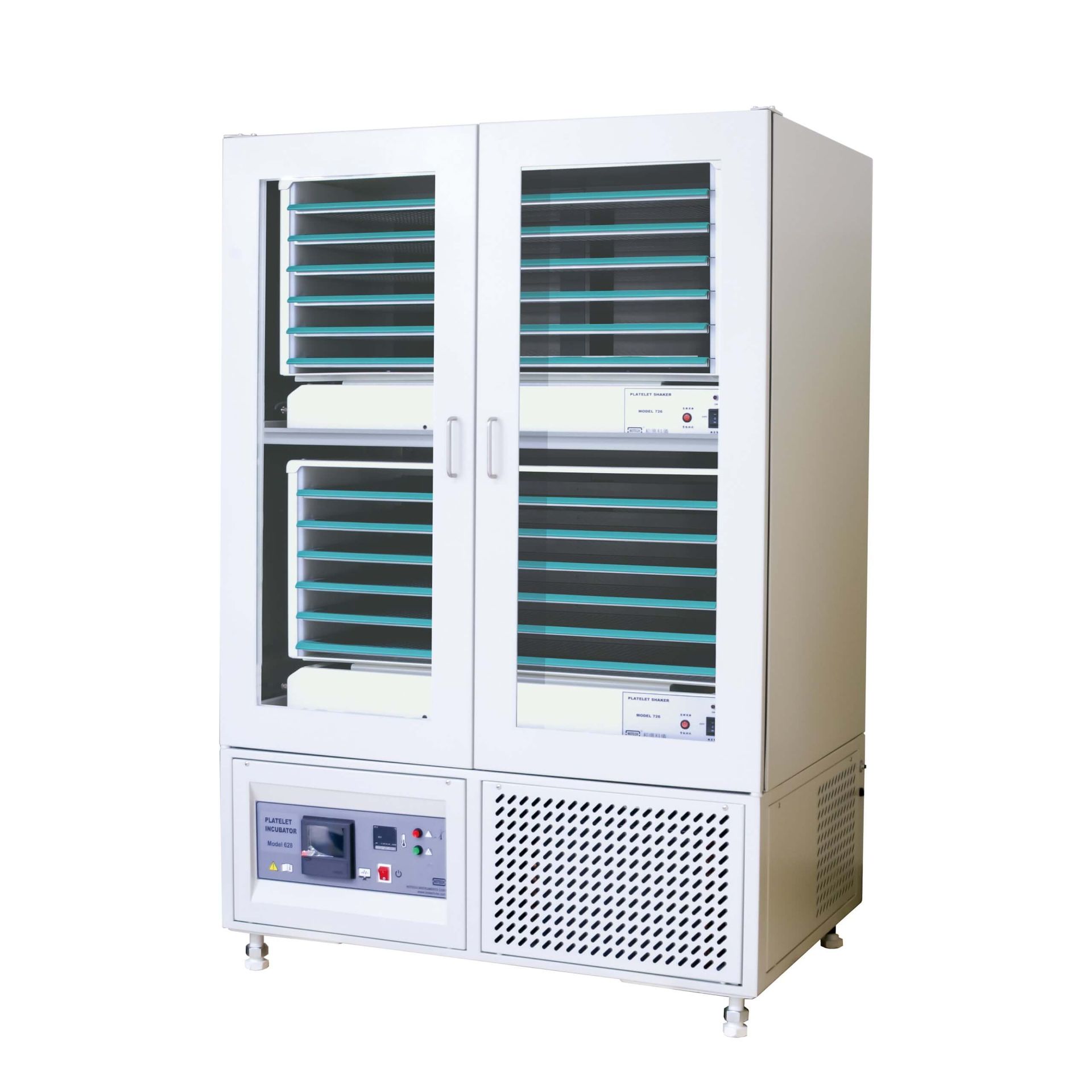 血小板振盪貯存容器 628